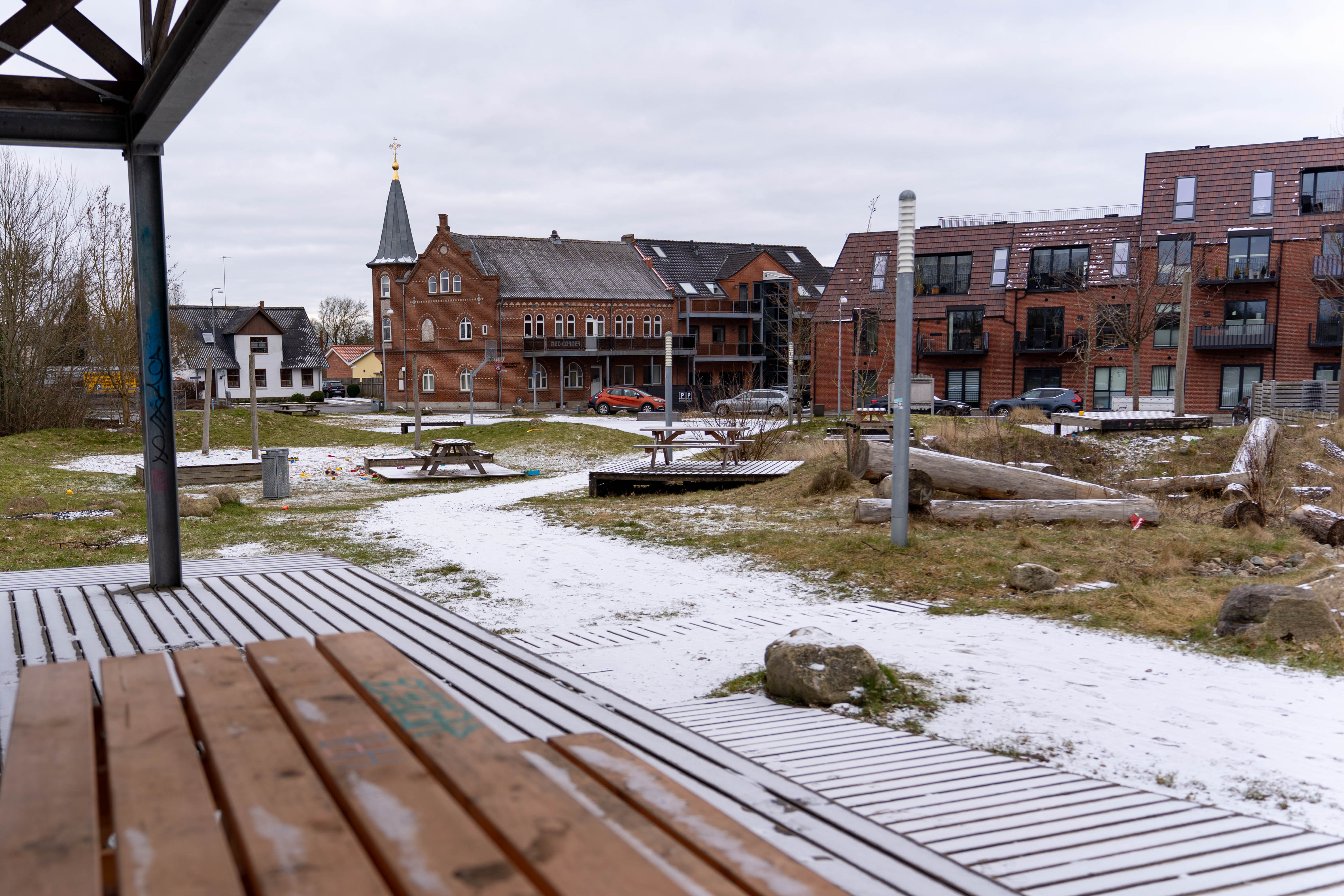 Oversigtsbillede af Trykkeriparken.