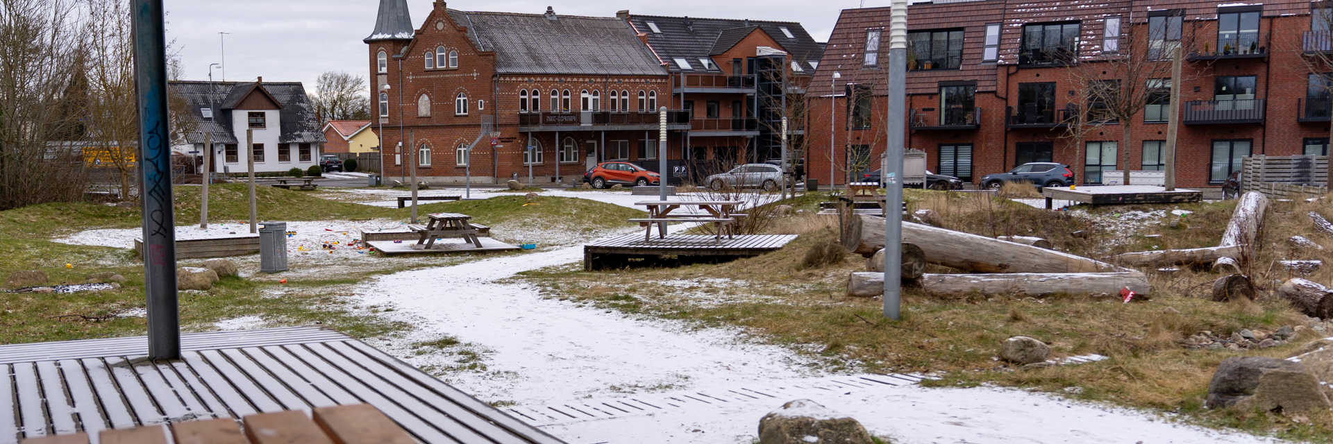 Oversigtsbillede af Trykkeriparken.