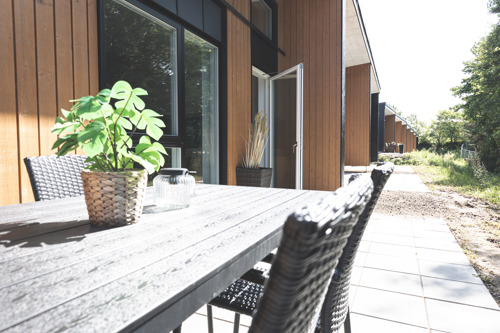 Billede af de nye boliger på Gartneribakken.