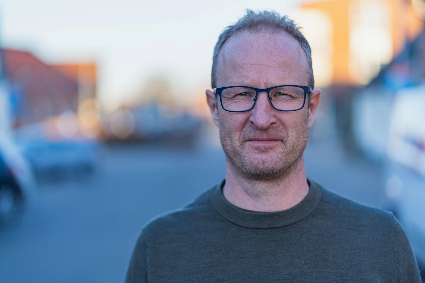 Portrætbillede af Peter Sebastian Petersen, som er Næstformand i Hedensted Fællesråd.